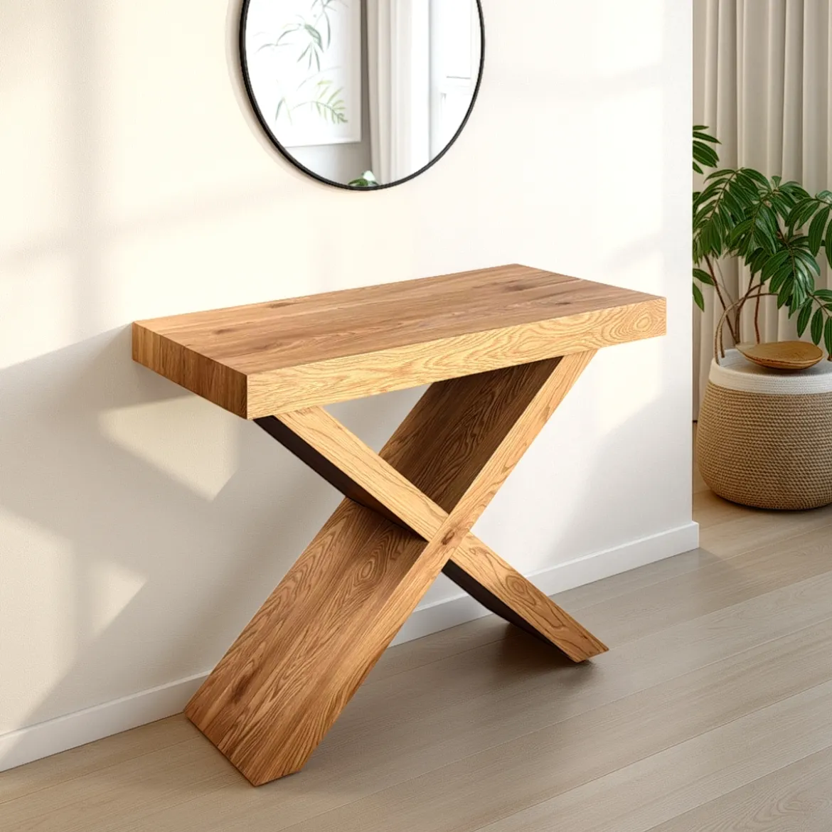 Adelaide tavolo consolle allungabile wood rovere mdf melaminico h75 p45/95/145/195 l90 2-8 posti