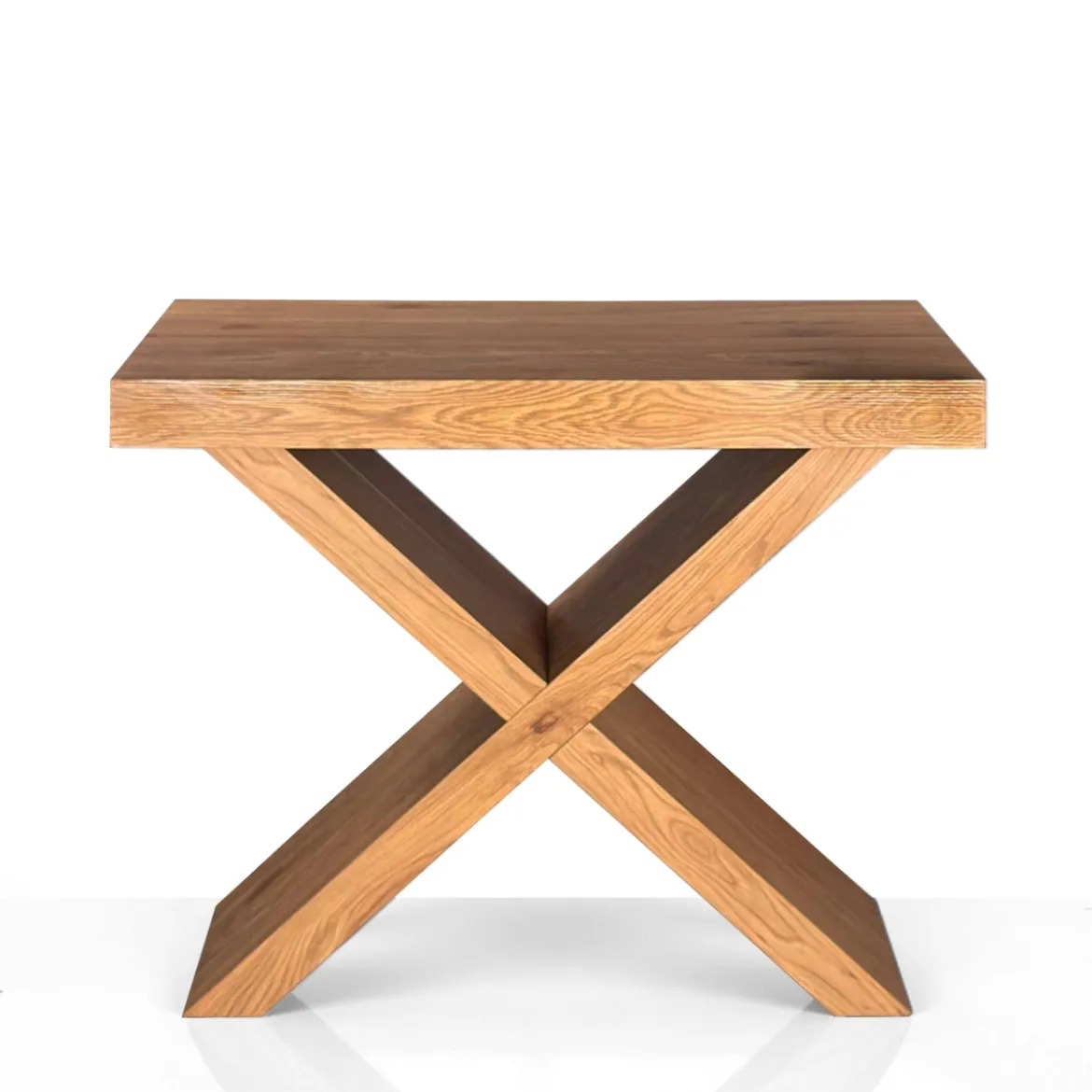 Adelaide tavolo consolle allungabile wood rovere mdf melaminico h75 p45/95/145/195 l90 2-8 posti