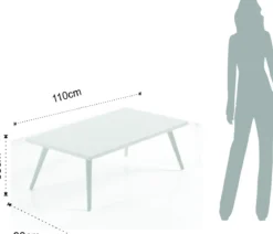 Afteli salotto interno e esterno in alluminio bianco opaco con cuscini tessuto sintetico grigio chiaro