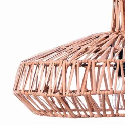 Aladin lampadario in rattan colore naturale d45xh40 cm