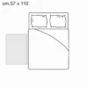 Ambience 17 tappeto bagno scendiletto cm 57 x 110 anallergico antiacaro antiscivolo