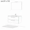 Ambience 23 tappeto bagno scendiletto cm 57 x 110 anallergico antiacaro antiscivolo