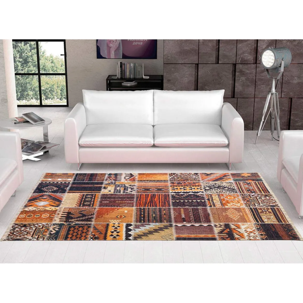 Ambience 19 tappeto cm 140 x 200 anallergico antiacaro antiscivolo