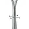 Amerigo appendiabiti in metallo cromato 62x62xh183 cm