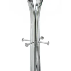 Amerigo appendiabiti in metallo cromato 62x62xh183 cm