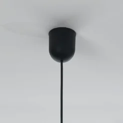 Aritha black lampadario da interno/esterno in lidi colore nero d60xh60 cm