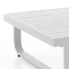 Aron outdoor divano 2 posti basamento alluminio tessuto waterproof cm. l.156 p.78 h.66