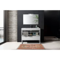 Artist tappeto bagno / scendiletto in cotone 100% con nappe 110x60 cm