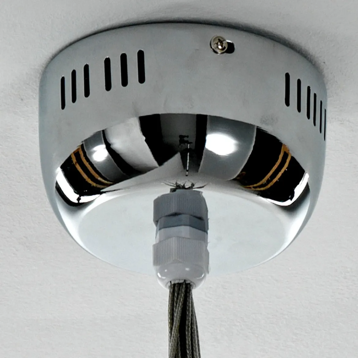Balls lampadario con sfere in vetro trasparente d45 h80 cm