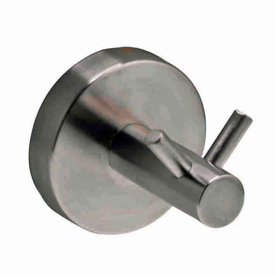 Basic gancio appendiabiti da parete class in metallo d.5 p.6 cm