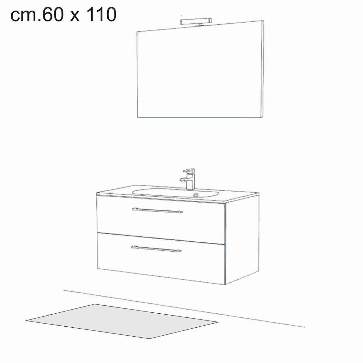 Berber 07 tappeto bagno scendiletto cm 60 x 110 pet friendly riduce gli allergeni