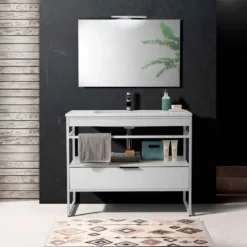 Berber 04 tappeto bagno scendiletto 110 cm 60 x 110 pet friendly riduce gli allergeni