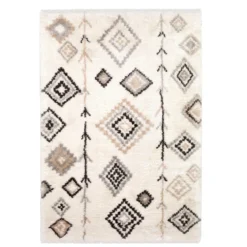 Berber 04 tappeto bagno scendiletto 110 cm 60 x 110 pet friendly riduce gli allergeni