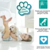 Berber 05 tappeto cm 133 x 190 pet friendly riduce gli allergeni