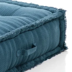 Blue elemento centrale rivestimento cotone nido d'ape blu dimensioni l80 p80 h40 cm