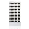 Bush big giardino verticale 112 vasi autoinnaffianti esterno interno bianco opaco serbatoio pompa usb 100x25xh204 cm