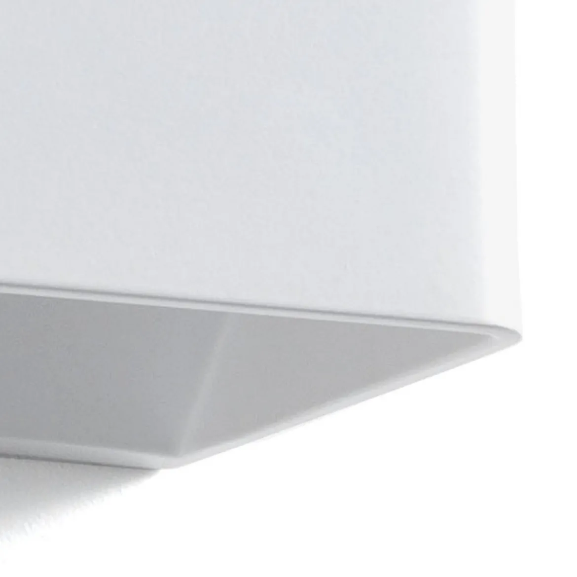 City big applique in alluminio bianco opaco 25x10 h10 cm