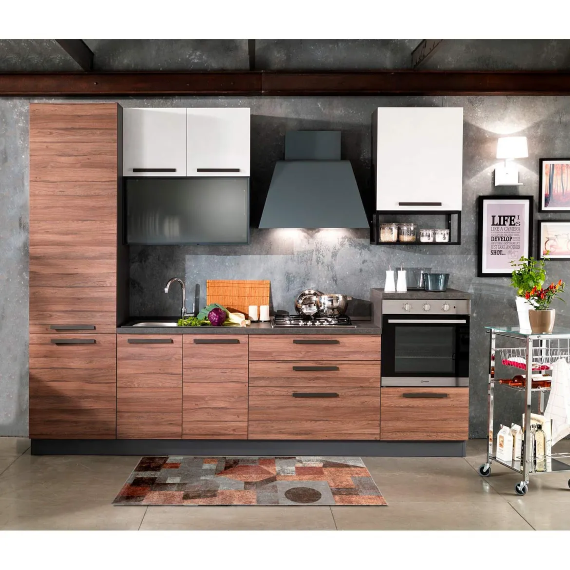 City globe 02 tappeto corsia 100% polipropilene cm 80 x 150