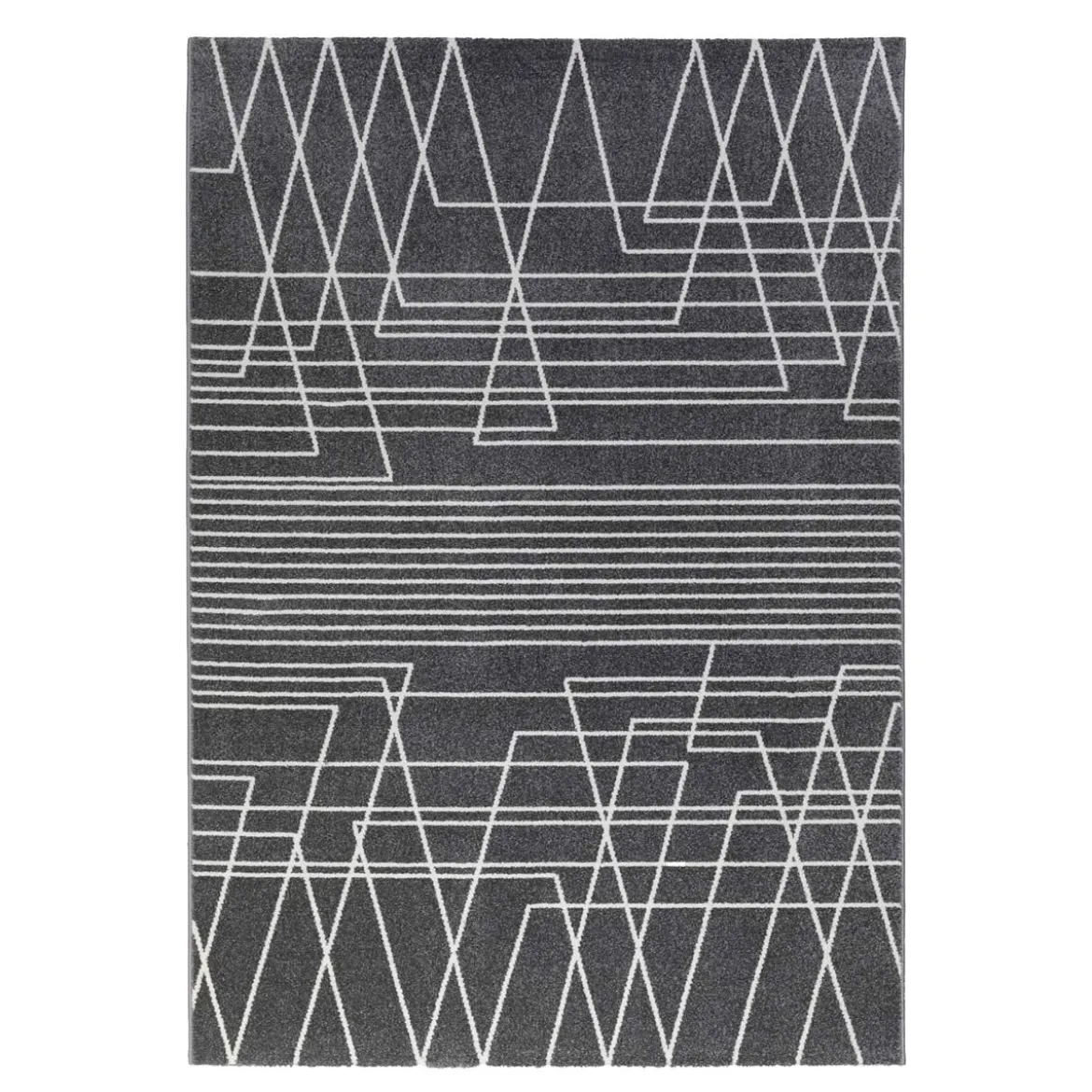 City grey black 13 tappeto bagno / scendiletto cm 60 x 110