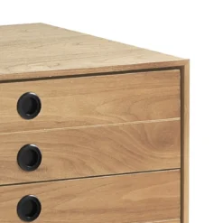 Clew madia porta tv impiallacciata finitura rovere anta laccata grigio scuro opaco l170 p40 h51 cm