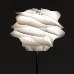 Cloud lampada da terra in polipropilene bianco opaco e acciaio d40 h170 cm