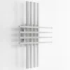Cross white plafoniera / applique led in metallo bianco opaco 60x40 h13 cm