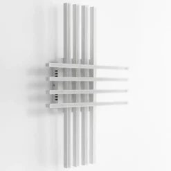 Cross white plafoniera / applique led in metallo bianco opaco 60x40 h13 cm