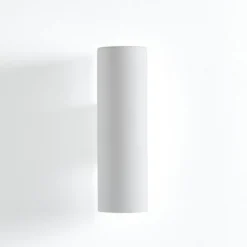 Domus-b applique in gesso di bianco opaco 75x10 h25.5 cm