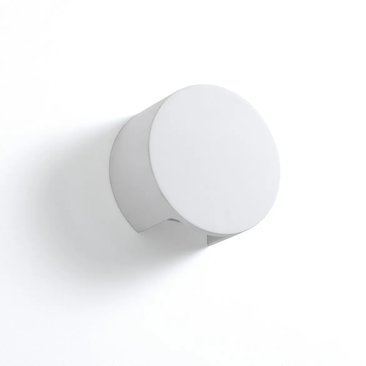 Domus-c applique in gesso di bianco opaco d15x7 cm