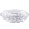 Dora portasapone in plastica trasparente 13.5x10 h3 cm