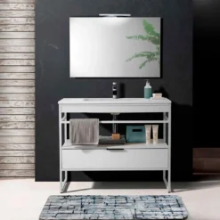 Elegant blue 05 tappeto bagno scendiletto cm 60 x 110