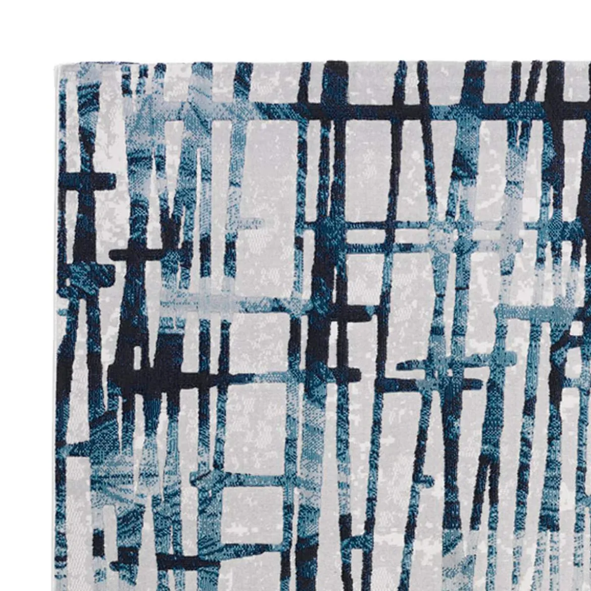 Elegant blue 06 tappeto corsia 100% polipropilene cm 80 x 150