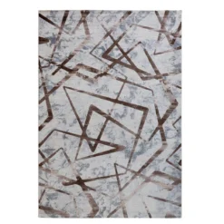 Elegant brown 11 tappeto 100% polipropilene cm 133 x 190