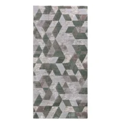 Elegant green 02 tappeto corsia 100% polipropilene cm 80 x 150