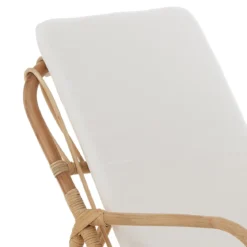 Erik Poltroncina in Rattan e Cotone, 98 x 82 x h80 cm