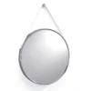 Fit specchio da parete in acciaio cromato d42.5 cm