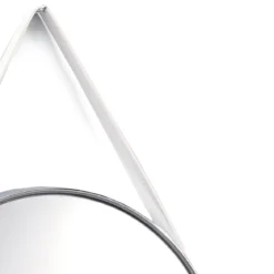 Fit specchio da parete in acciaio cromato d42.5 cm