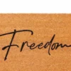 Freedom zerbino in fibre di cocco con retro antiscivolo 75x45 cm