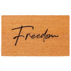 Freedom zerbino in fibre di cocco con retro antiscivolo 75x45 cm