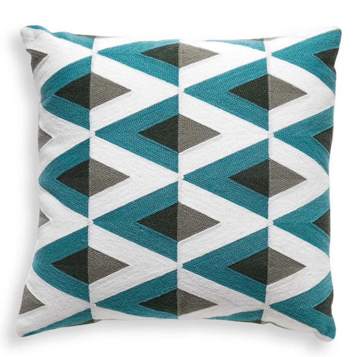 Geometric cuscino sfoderabile 100% cotone cm 45x45