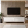 Gharbo beige porta tv colore beige opaco dogato 2 ante ribalta cm h534 l1871 p.395