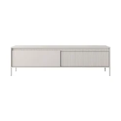 Gharbo beige porta tv colore beige opaco dogato 2 ante ribalta cm h534 l1871 p.395