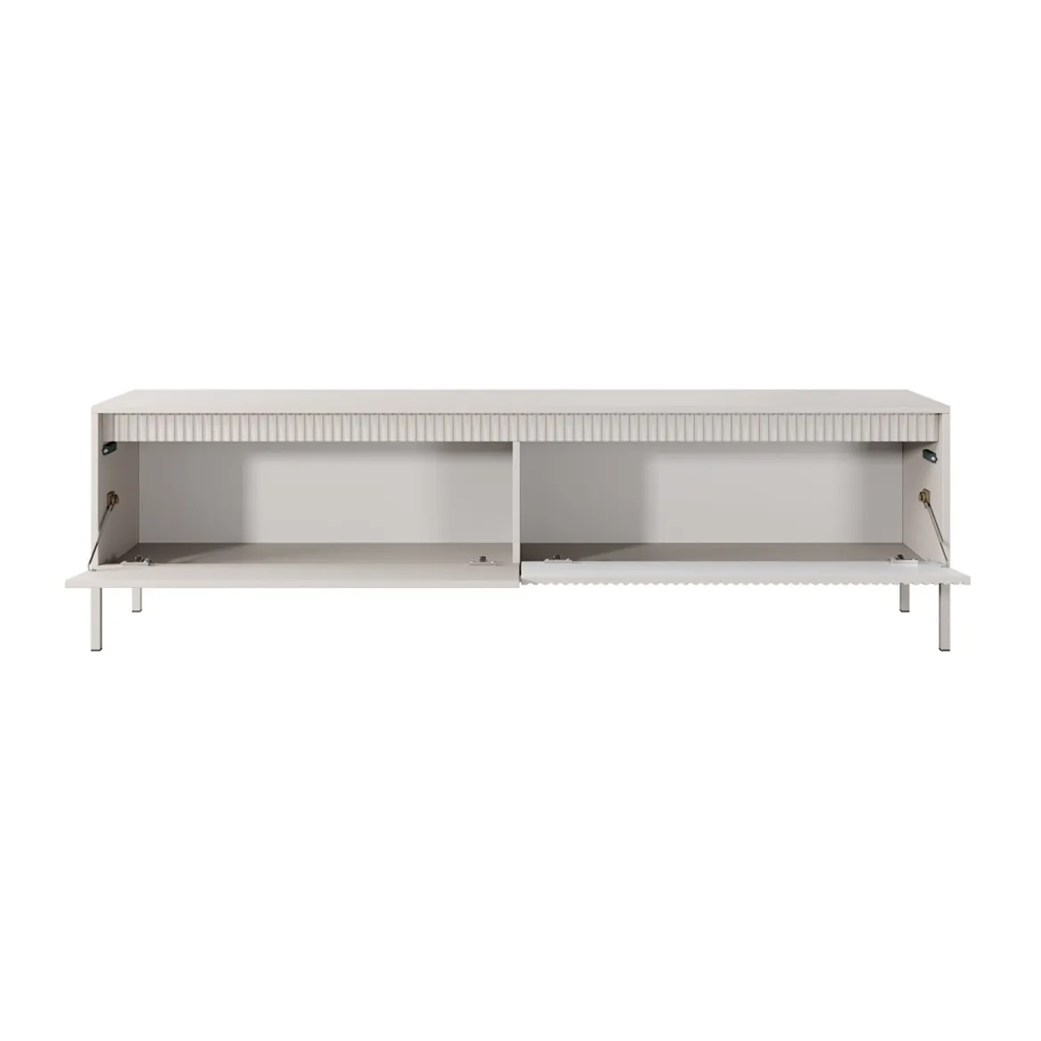 Gharbo beige porta tv colore beige opaco dogato 2 ante ribalta cm h534 l1871 p.395