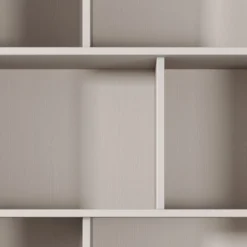 Gretha beige libreria colore beige opaco 2 cassetti h1938 l882 p38