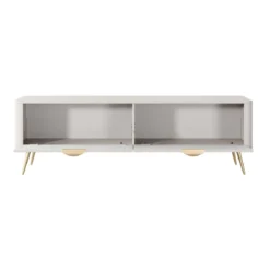 Gretha beige porta tv colore beige opaco 2 ante a ribalta h512 l1632 p38