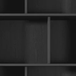 Gretha black libreria colore nero opaco 2 cassetti h1938 l882 p38