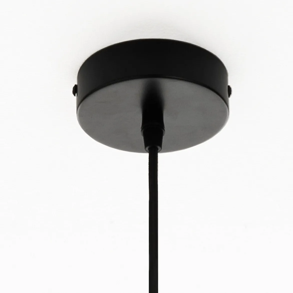 Grid lampadario in metallo verniciato nero opaco griglia colore rame d26 h36 cm