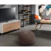 Handy grey pouf 100% cotone grigio / tortora d43xh32 cm