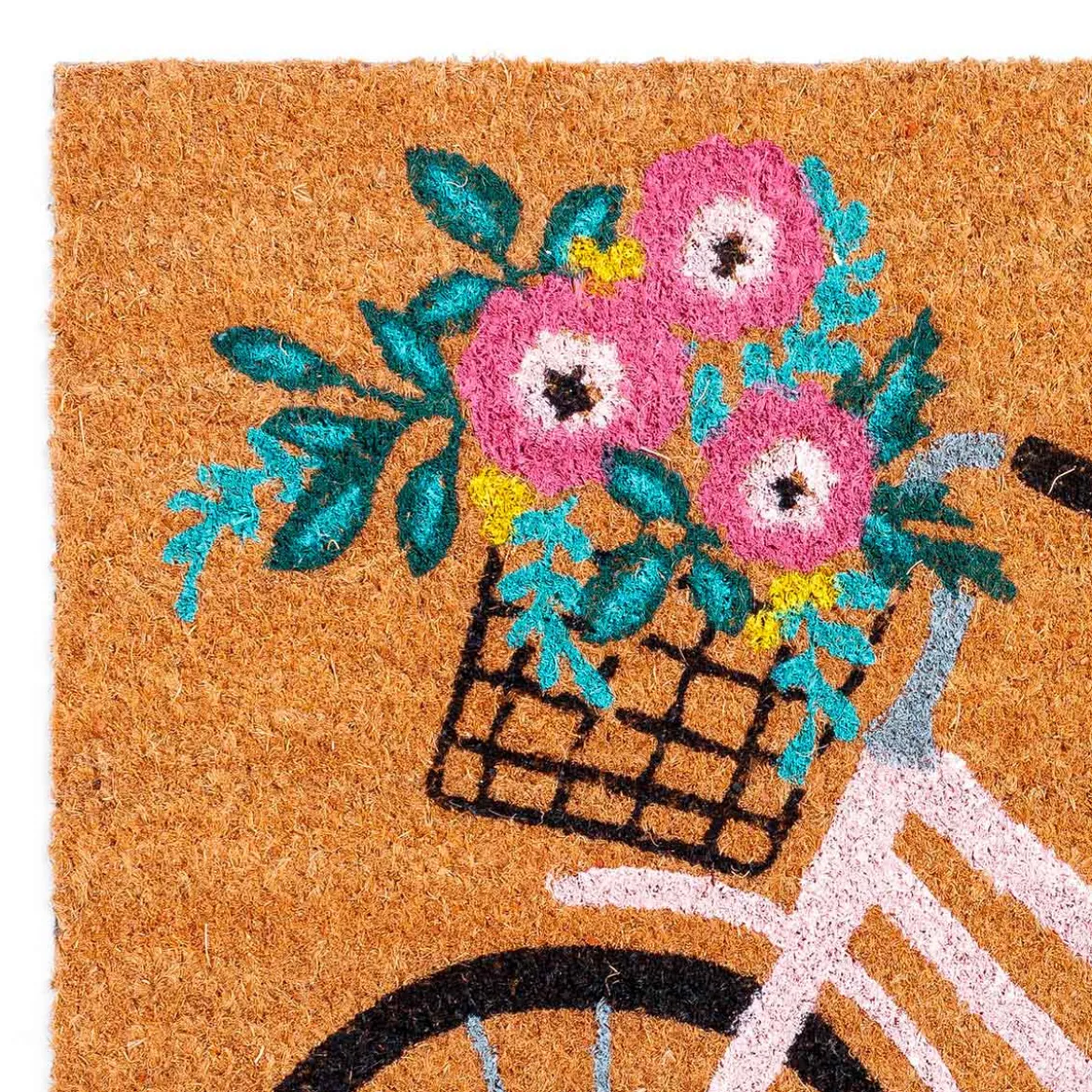 Holland zerbino in fibre di cocco con retro antiscivolo 75x45 cm