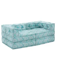 Ikat mint divano 2 posti outdoor tessuto waterproof cm. l.150 p.75 h.60